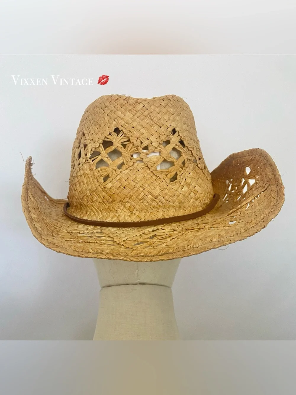 SCALA 'WOMEN'S CATTLEMAN WESTERN HAT' IN TEA